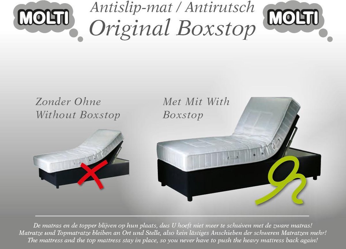 De waarheid vertellen vlam pion Boxspring Anti-slip Mat - Slaapcentrum