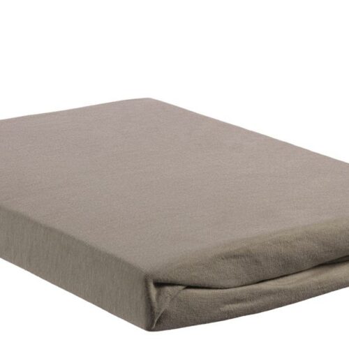 Beddinghouse Jersey Splittopper Hoeslaken - Taupe