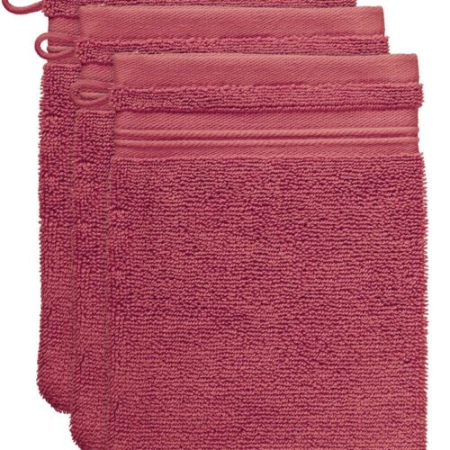 Beddinghouse Sheer set van 3 Washandjes - Rood