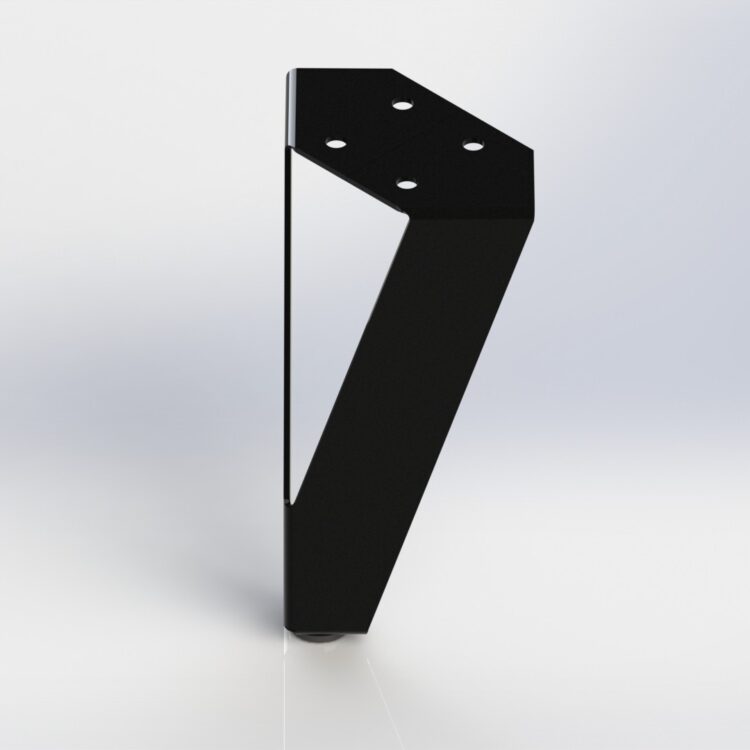 Classico poot Zwart 17cm