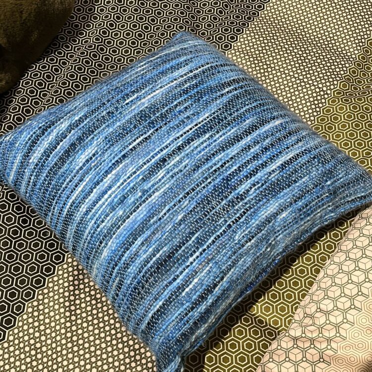 Sierkussen Submarina Blue (40x40)