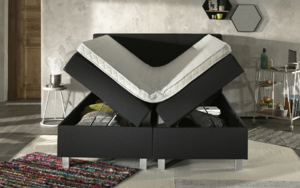 Boxspring met opbergruimte