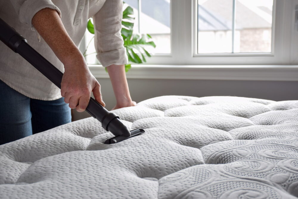 hoe maak je een matras schoon